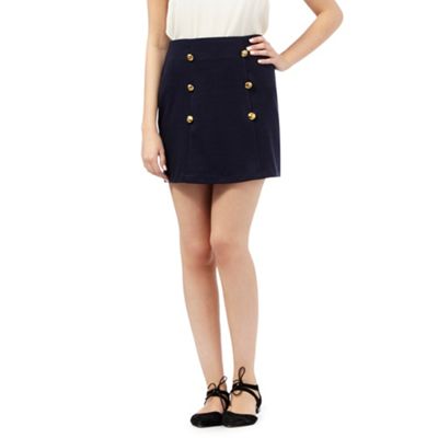 H! by Henry Holland Navy ponte A line skirt